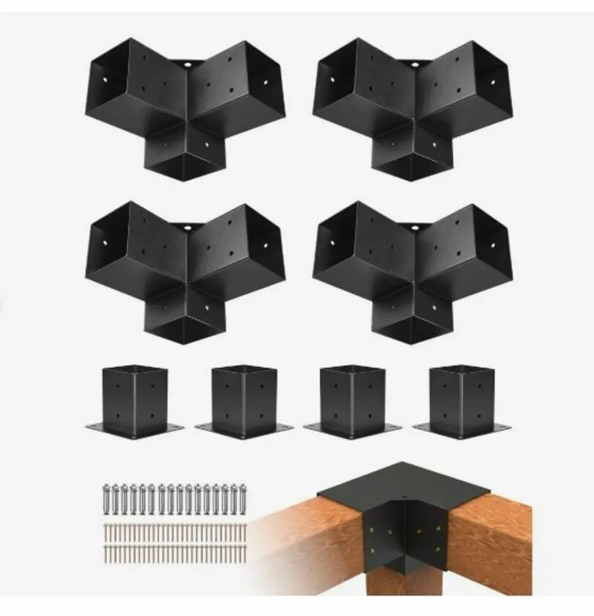 Pergola Bracket Kit 10.2 cm x 10.2 cm - Image 1