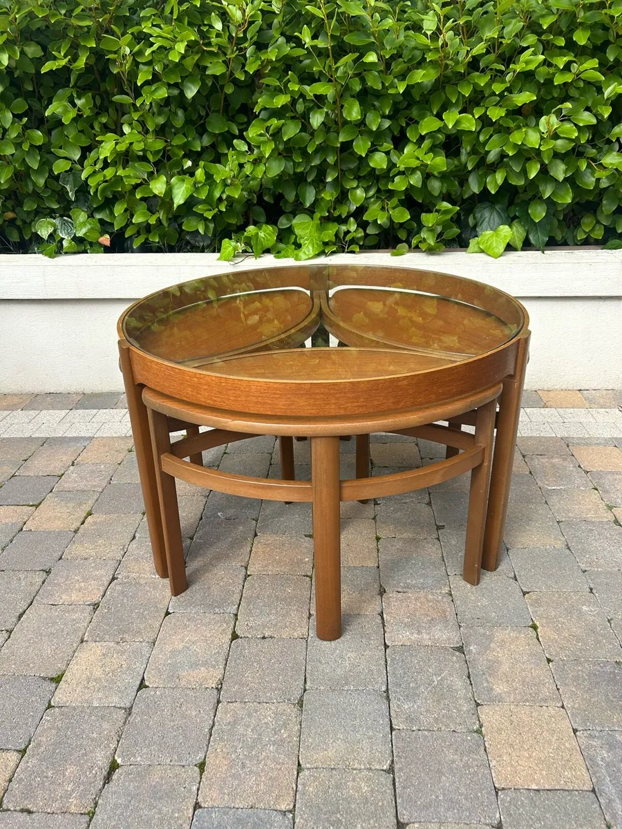 Mid century teak coffee table retro vintage - Image 4