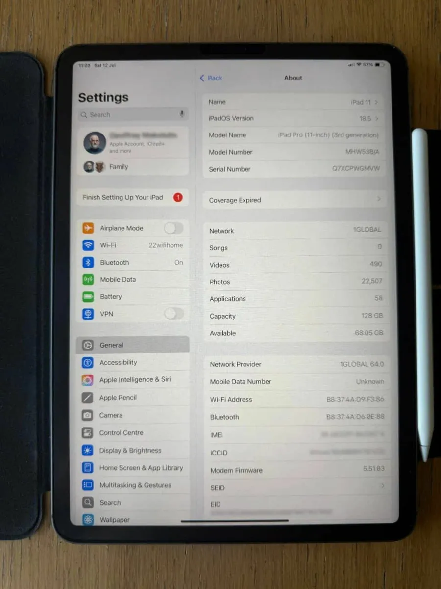 Apple iPad Pro 3rd Gen 128GB, Wi-Fi + 5G - Image 4