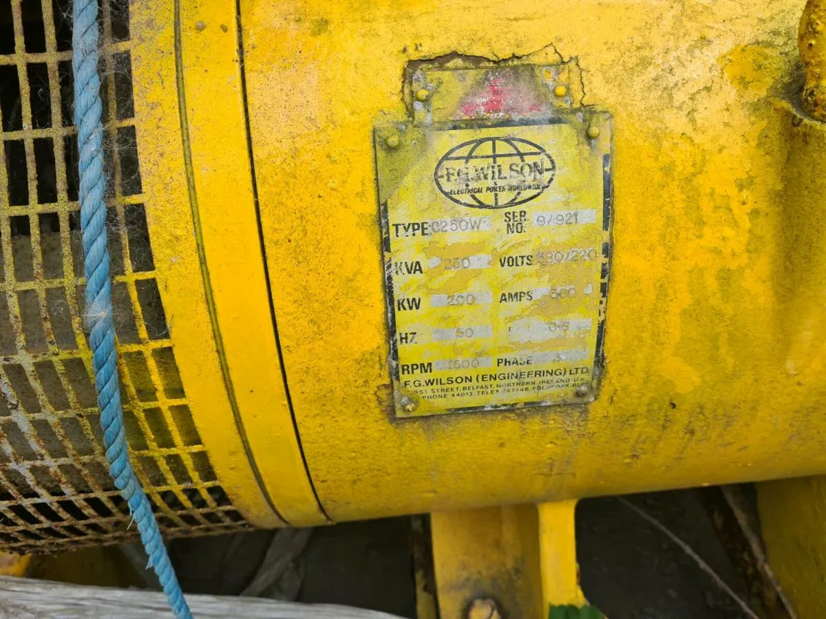Cumm8ns diesel  generator 250kva - Image 3
