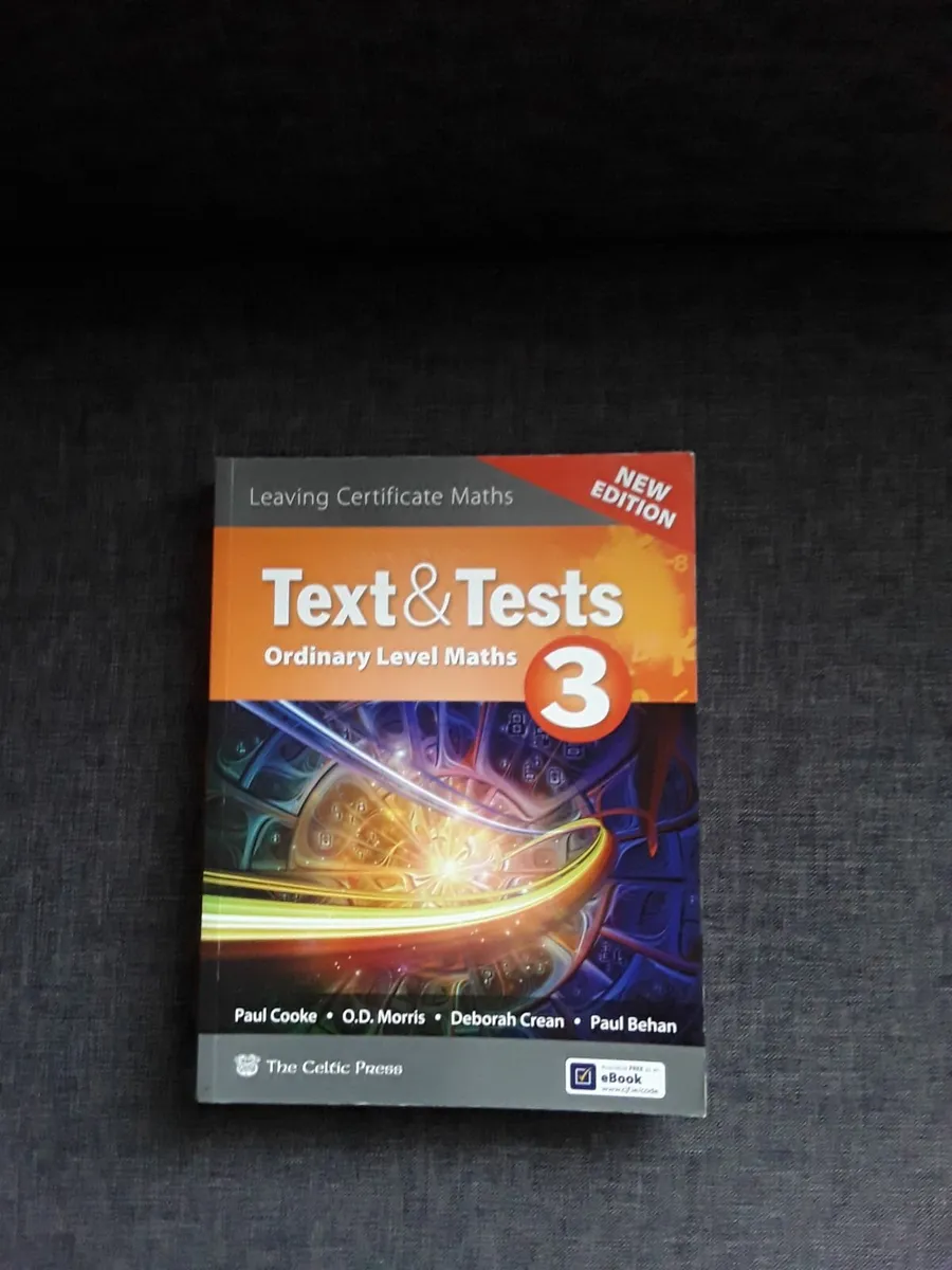 Leaving cert Text &Tests  brand new books - Image 2