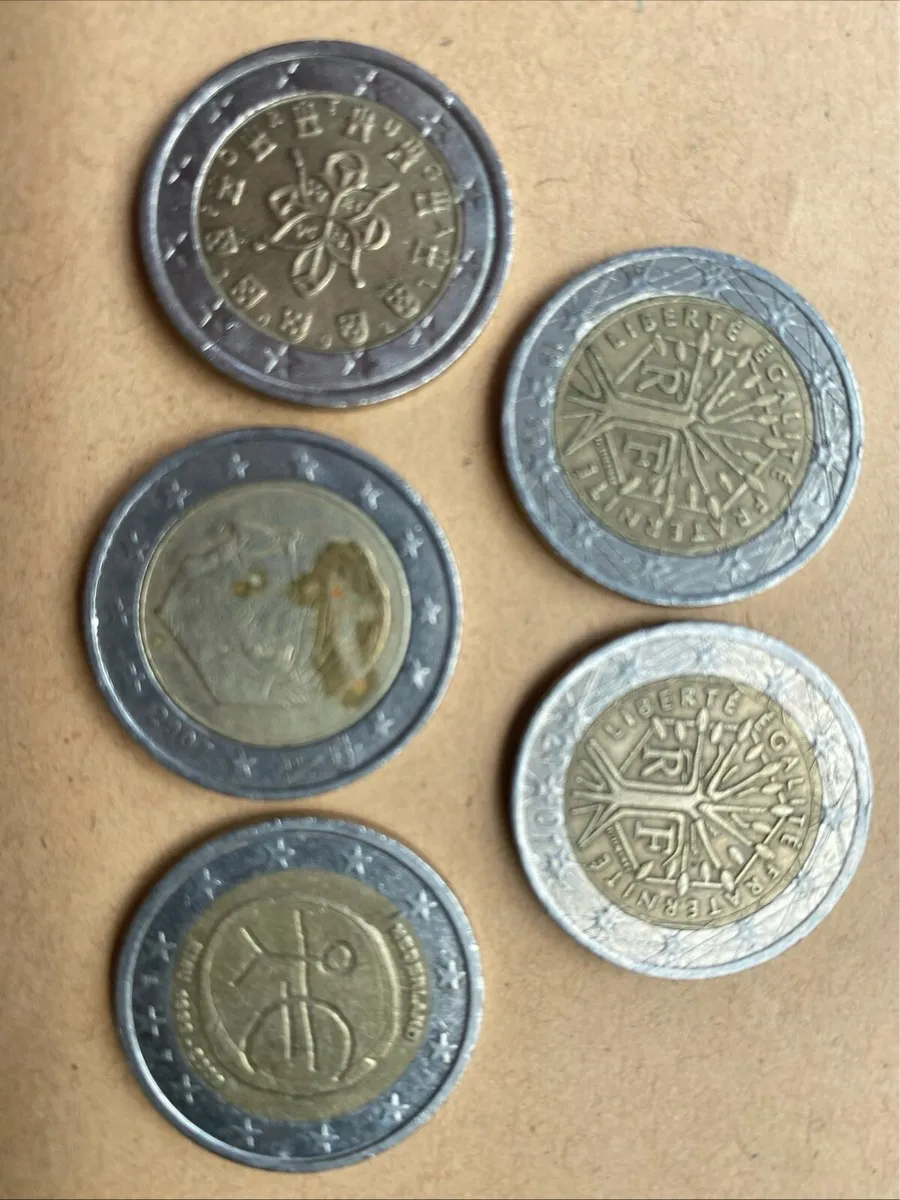 2 euro Coins - Image 1
