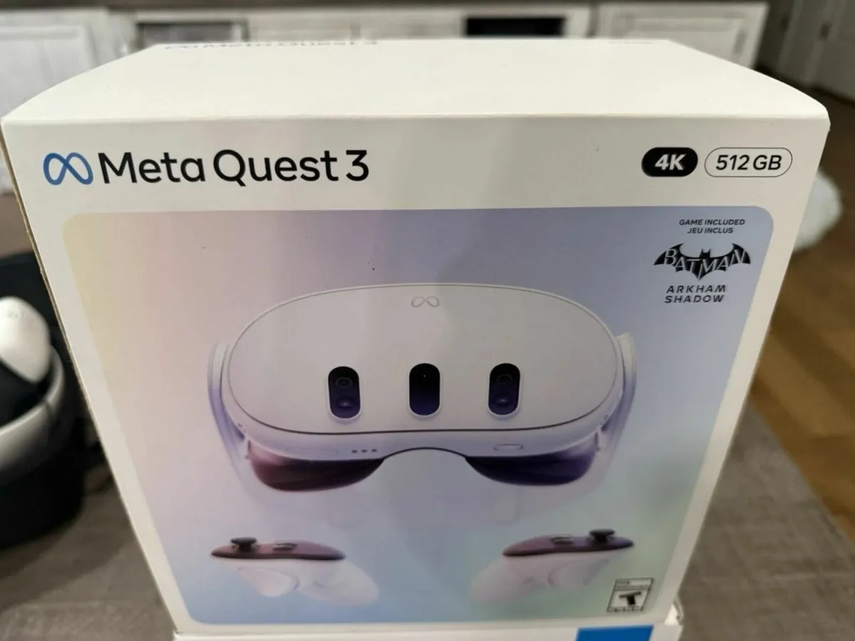 Meta Quest 3 VR Headset Controllers Bundle - Image 3