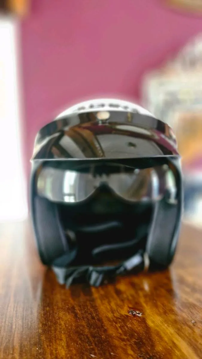 Open Face Ducinni Crash Helmet - Image 3