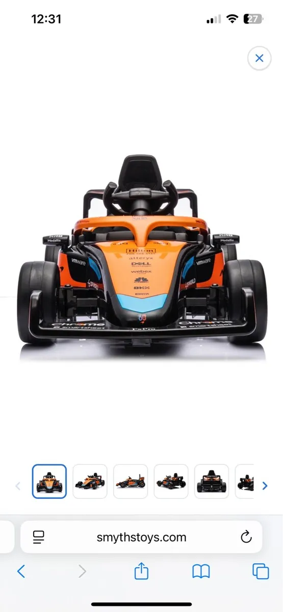 Kids electric f1 car - Image 1