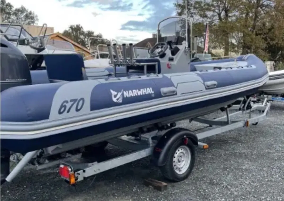 Narwhal WB670 fast fishing RIB - Image 1