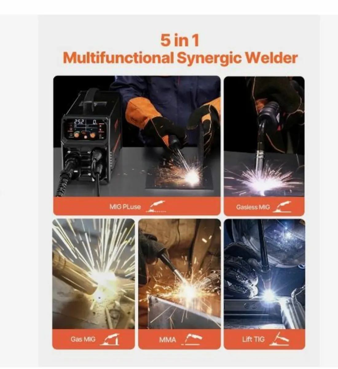 MIG Welder 250A Pluse Mig Welding Machine - Image 2