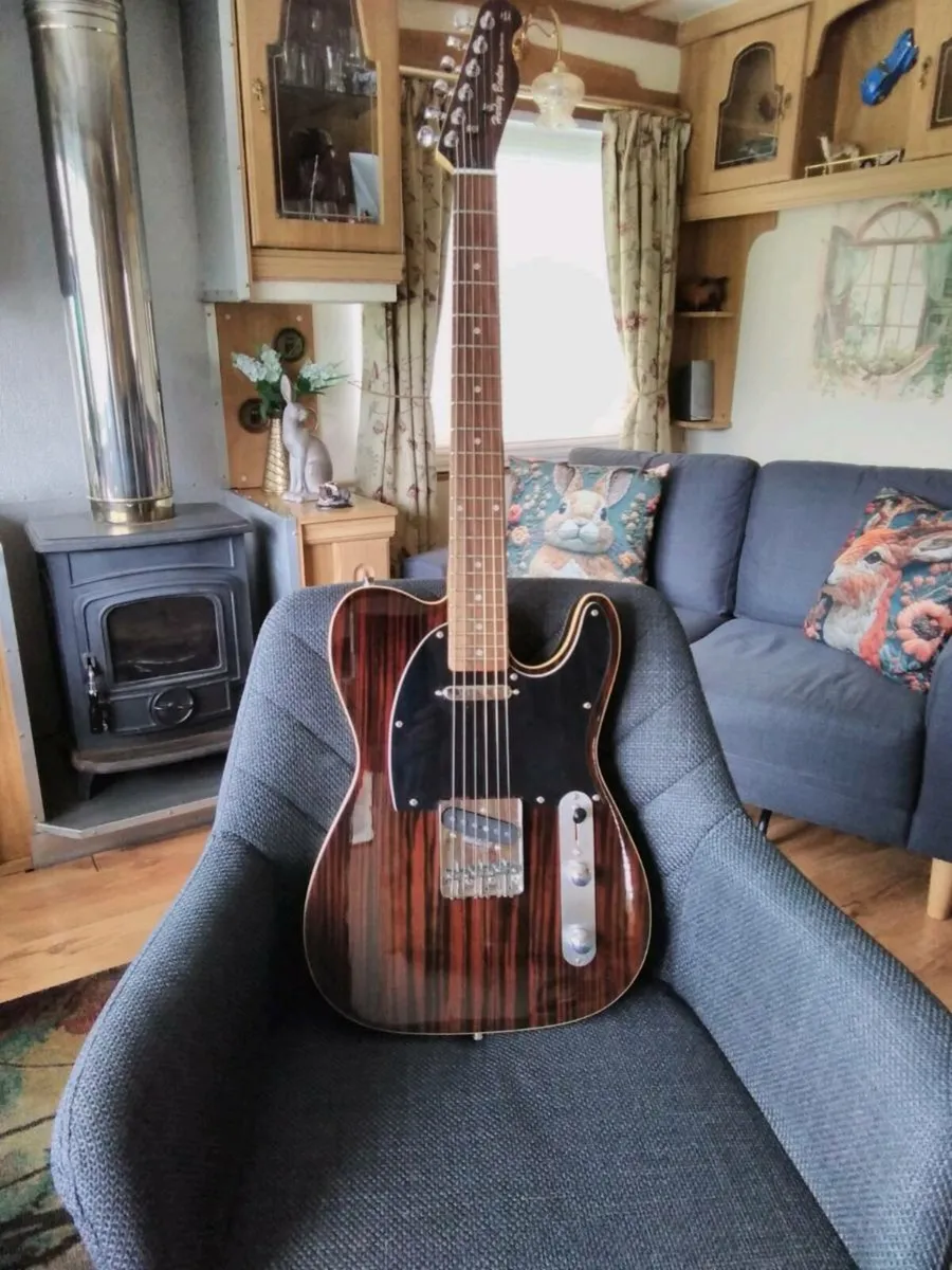 Harley Benton rosewood telecaster - Image 1