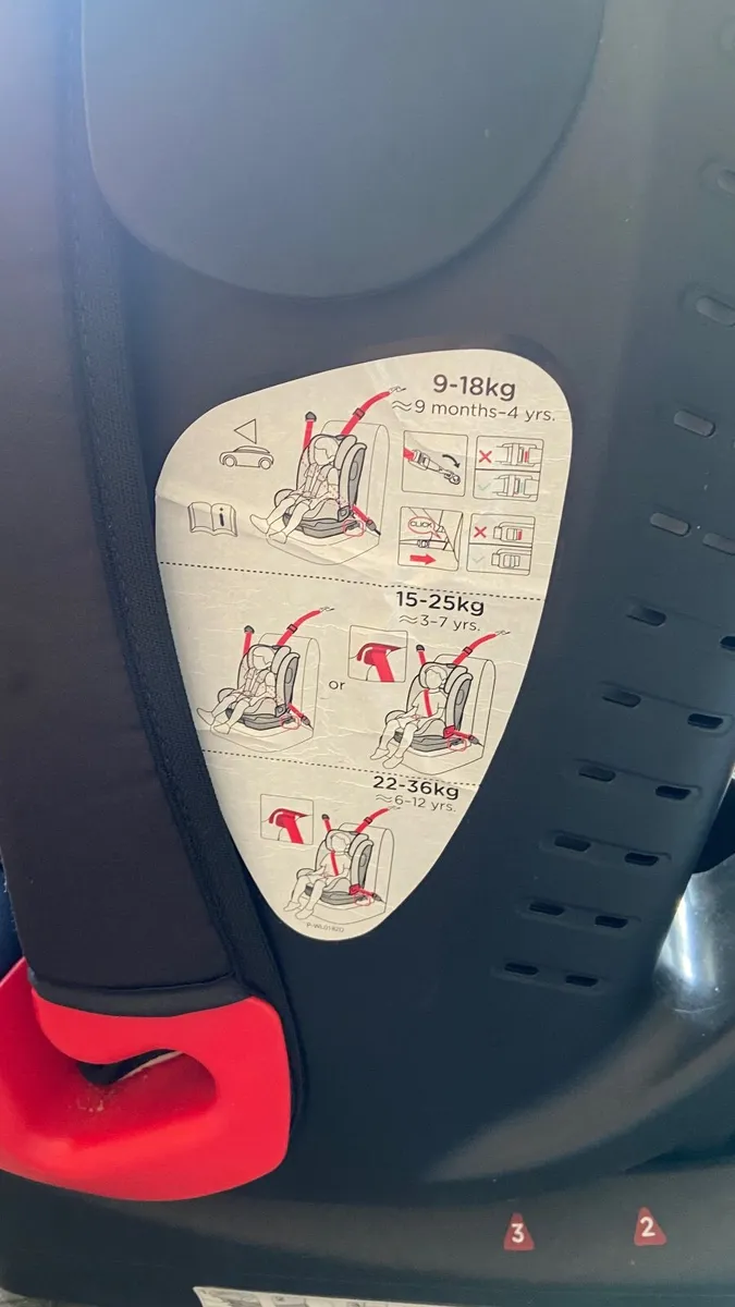 Joie car seat 6-12yrs - Image 1