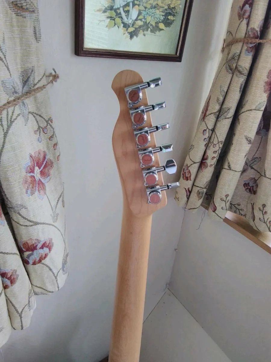 Harley Benton metallic blue telecaster - Image 4