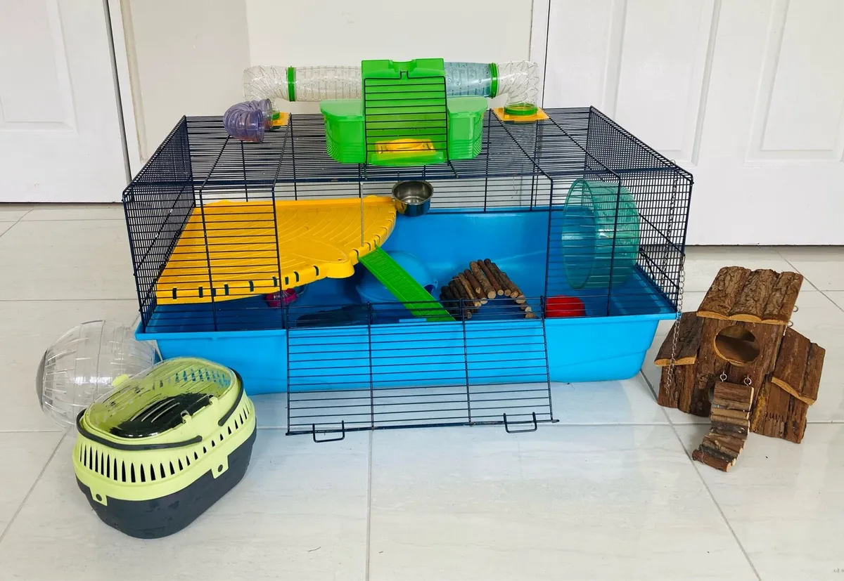 Large Hamster Cage Setup - Image 1