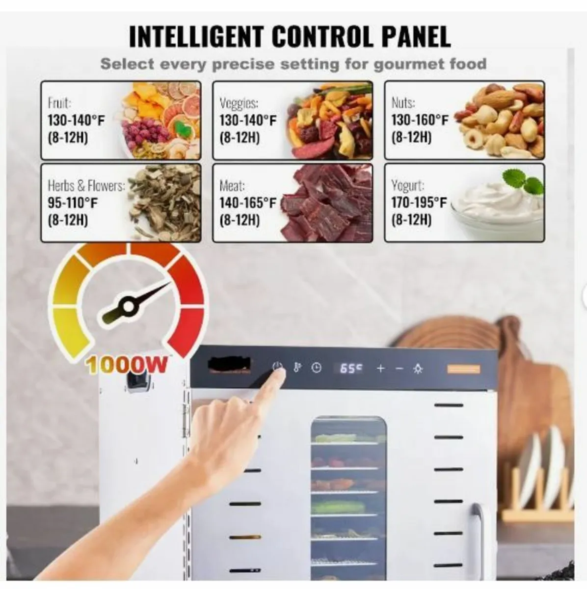 10 Trays Food Dehydrator Machine - Image 4