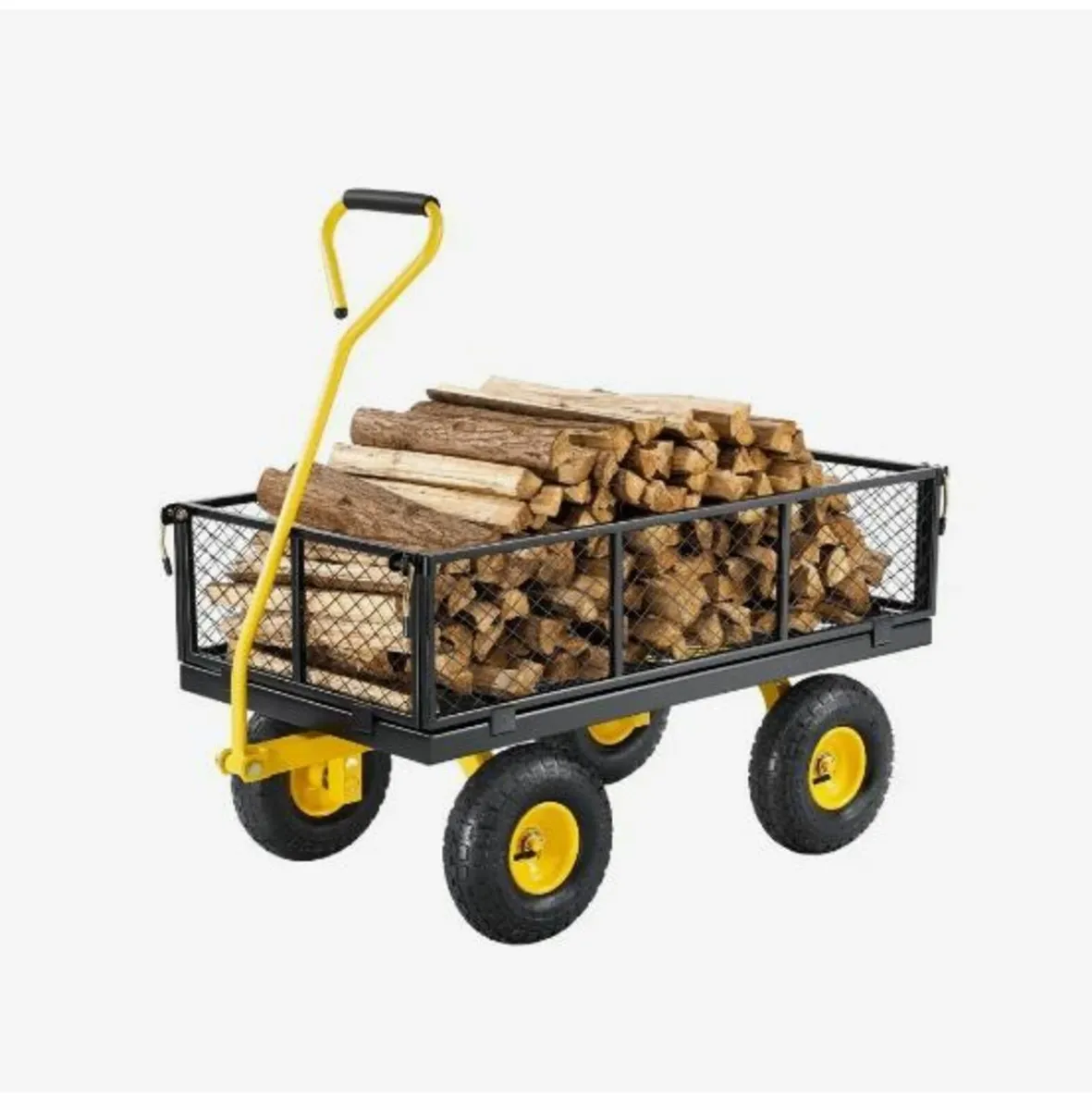 Steel Garden Cart 900lb Capacity Heavy - Image 1