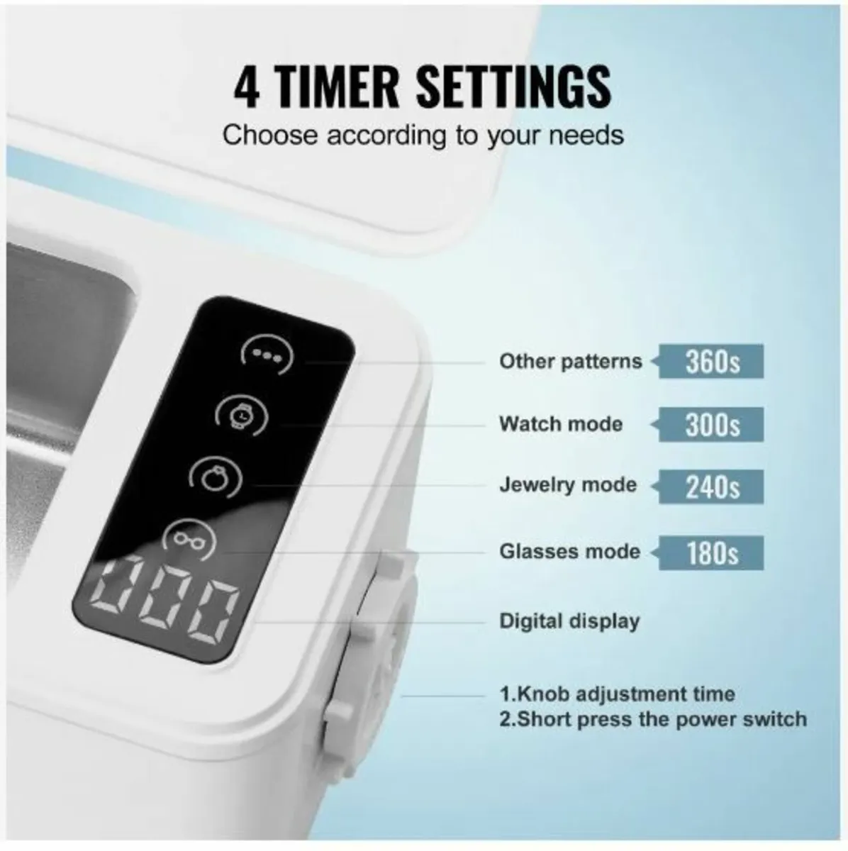 Ultrasonic Jewelry Cleaner - Image 4