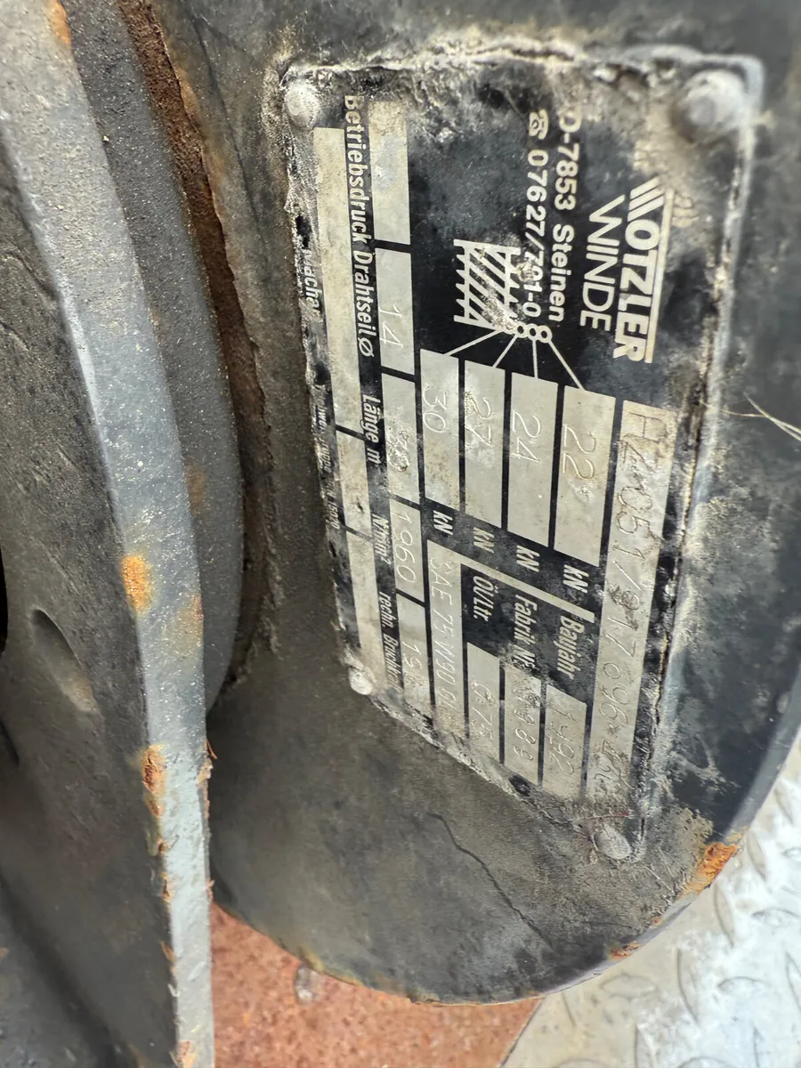 Heavy duty hydraulic winch - Image 4