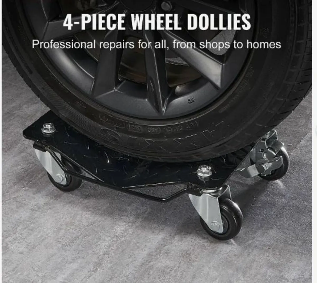 Car Dolly Wheel Tire Dolly 4 PCS Heavy - Image 2