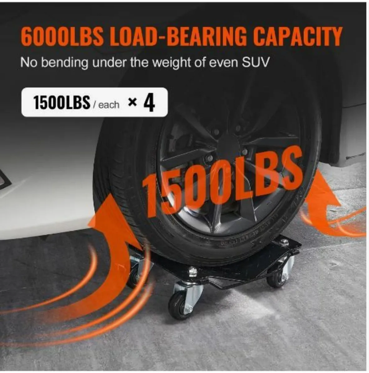 Car Dolly Wheel Tire Dolly 4 PCS Heavy - Image 3