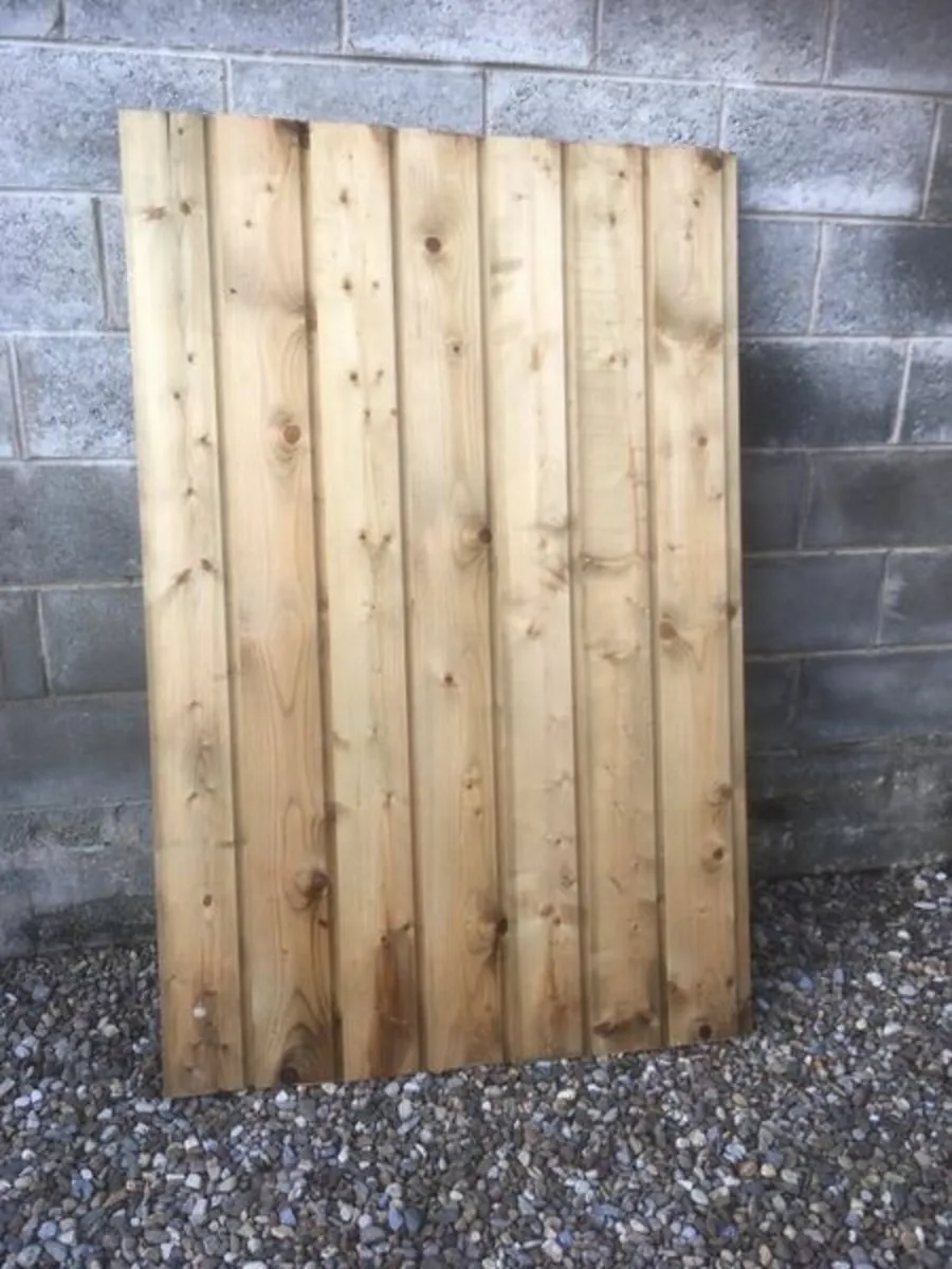 Brand New Wooden Gate - Image 1