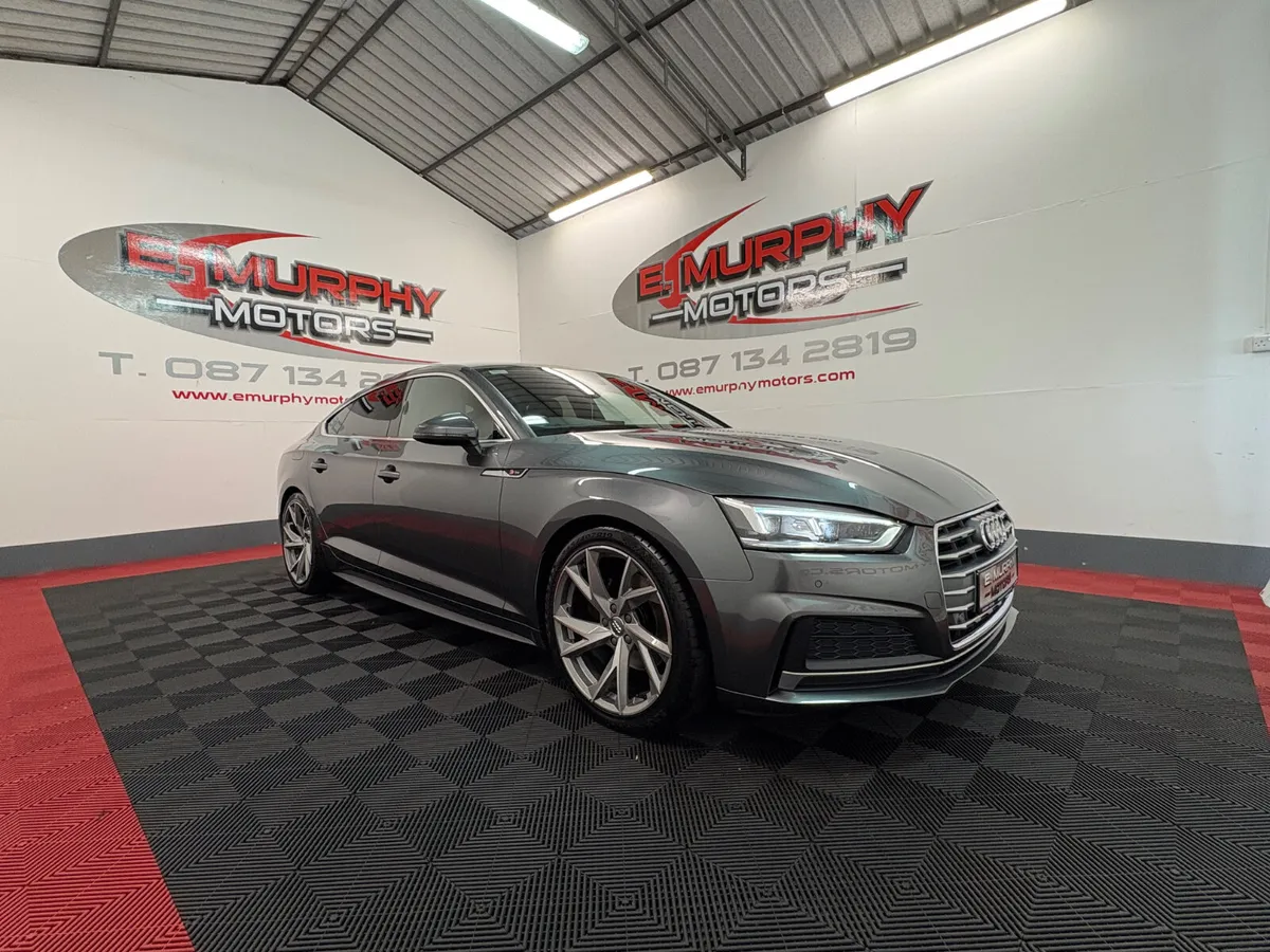 2018 AUDI A5 2.0 TDI S/LINE LOW MILEAGE €75 WEEK - Image 1