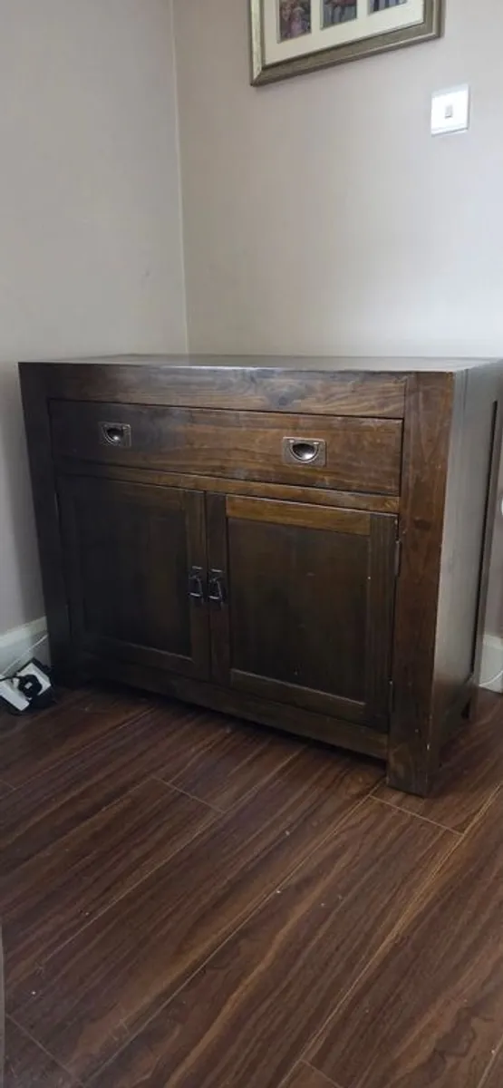 Dark Solid Wood - tv stand, corner unit and sideboard - Image 2