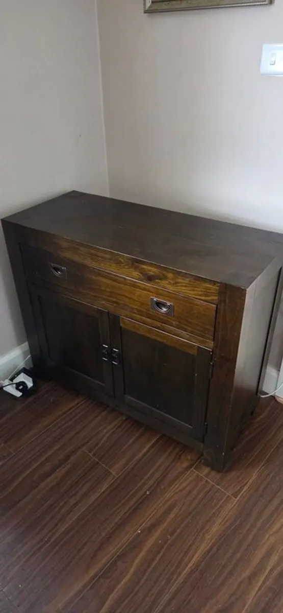 Dark Solid Wood - tv stand, corner unit and sideboard - Image 3