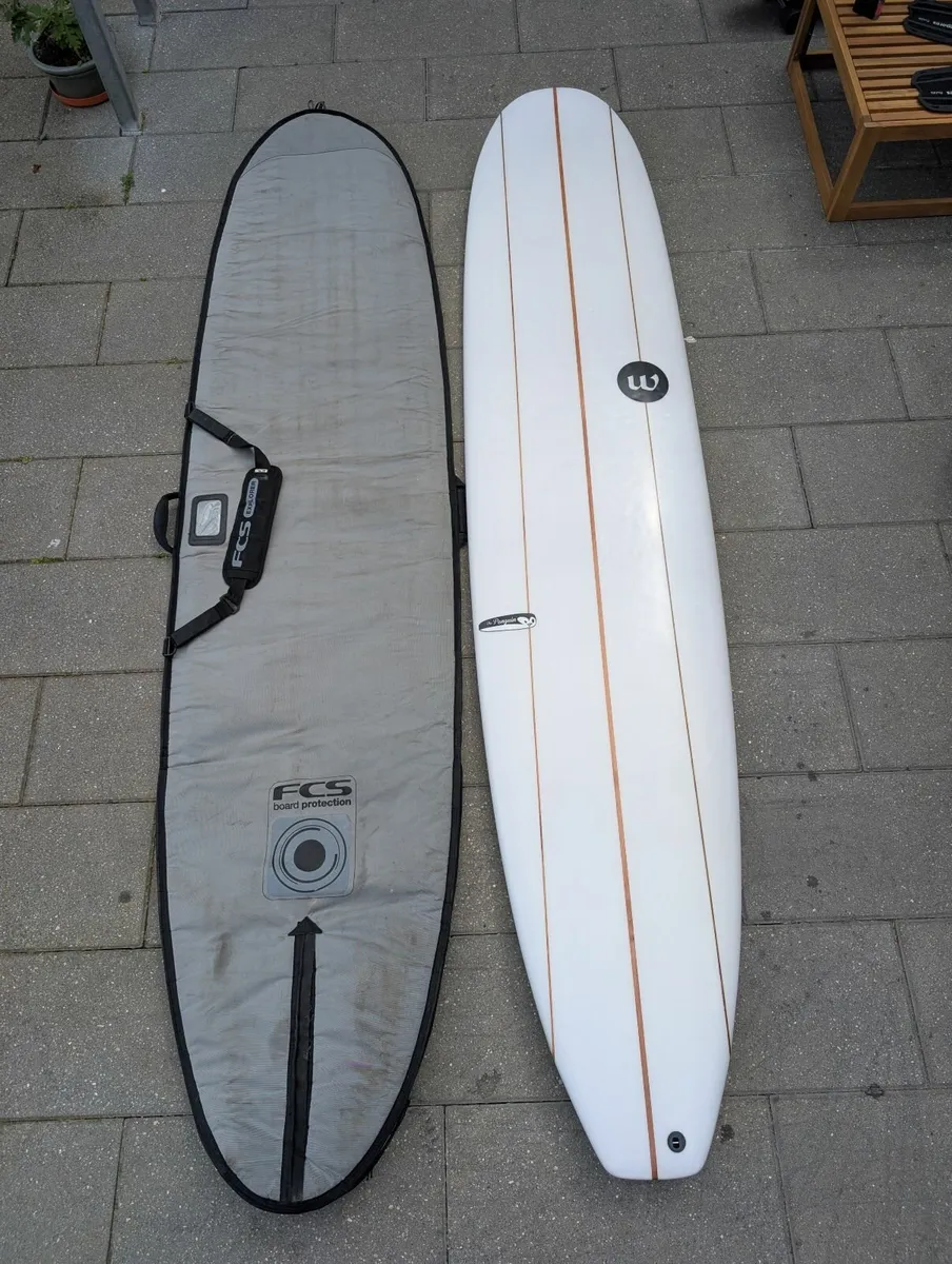 Triple stringer 9'2 Longboard - Image 1