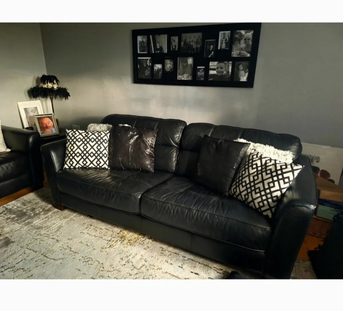 LEATHER SOFA