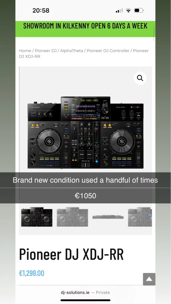 Pioneer decks dj xdj-RR