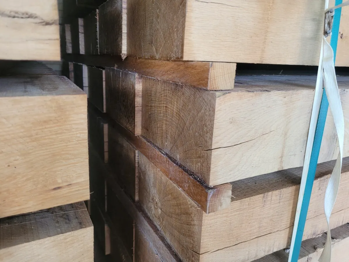 Oak  Sleepers, GRADE A - Image 2