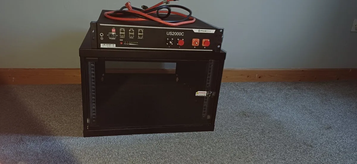 PylonTech 2.4kw Solar Battery and cabinet - Image 2