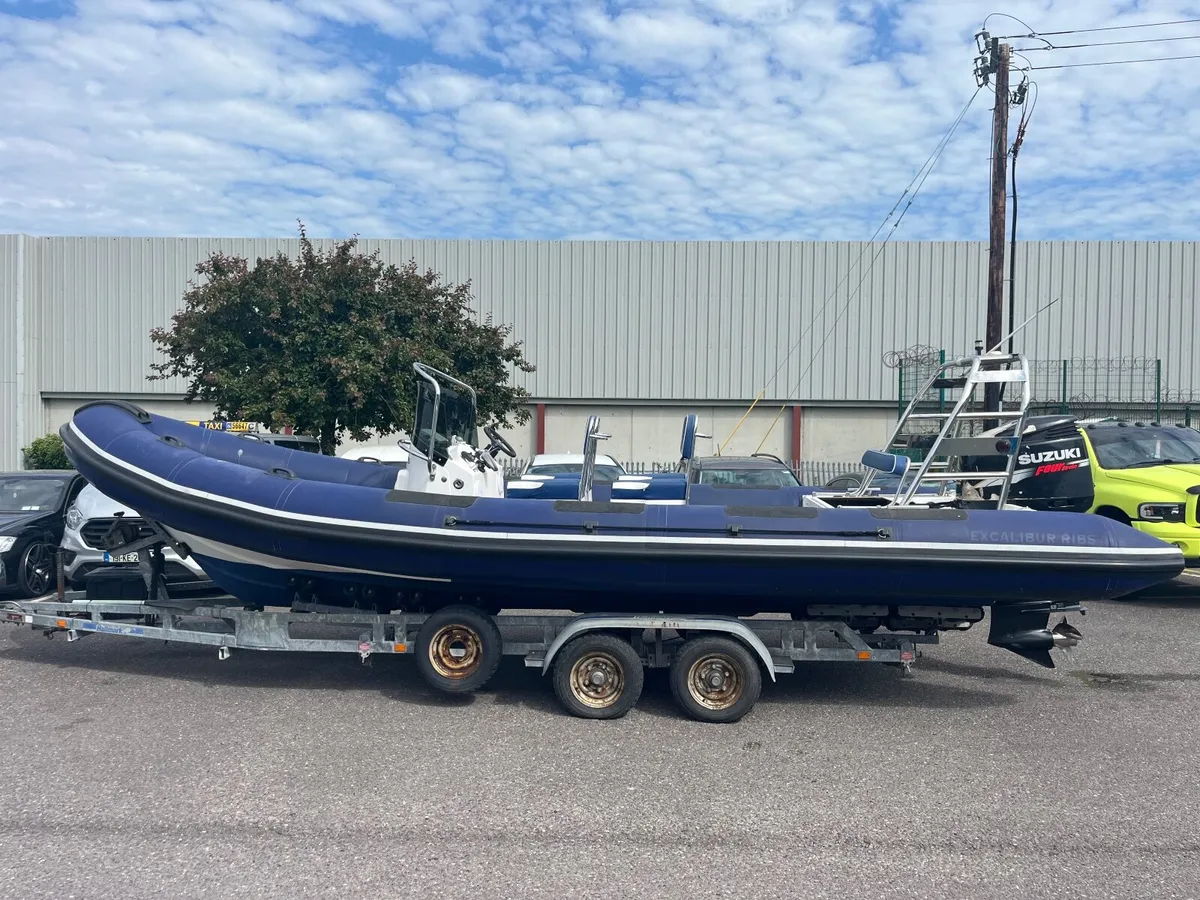Rib Excalibur 8m . Suzuki 300 .  320 hrs - Image 3