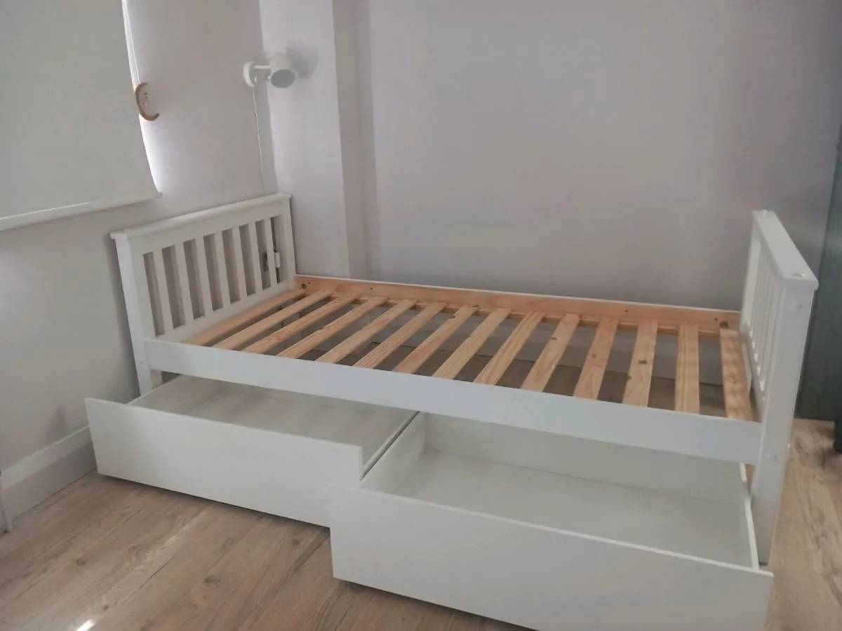 2 Single Beds/Bunk Bed with Storage - Image 1