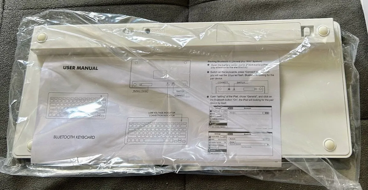 keyboard / wireless Bluetooth brand new - Image 2
