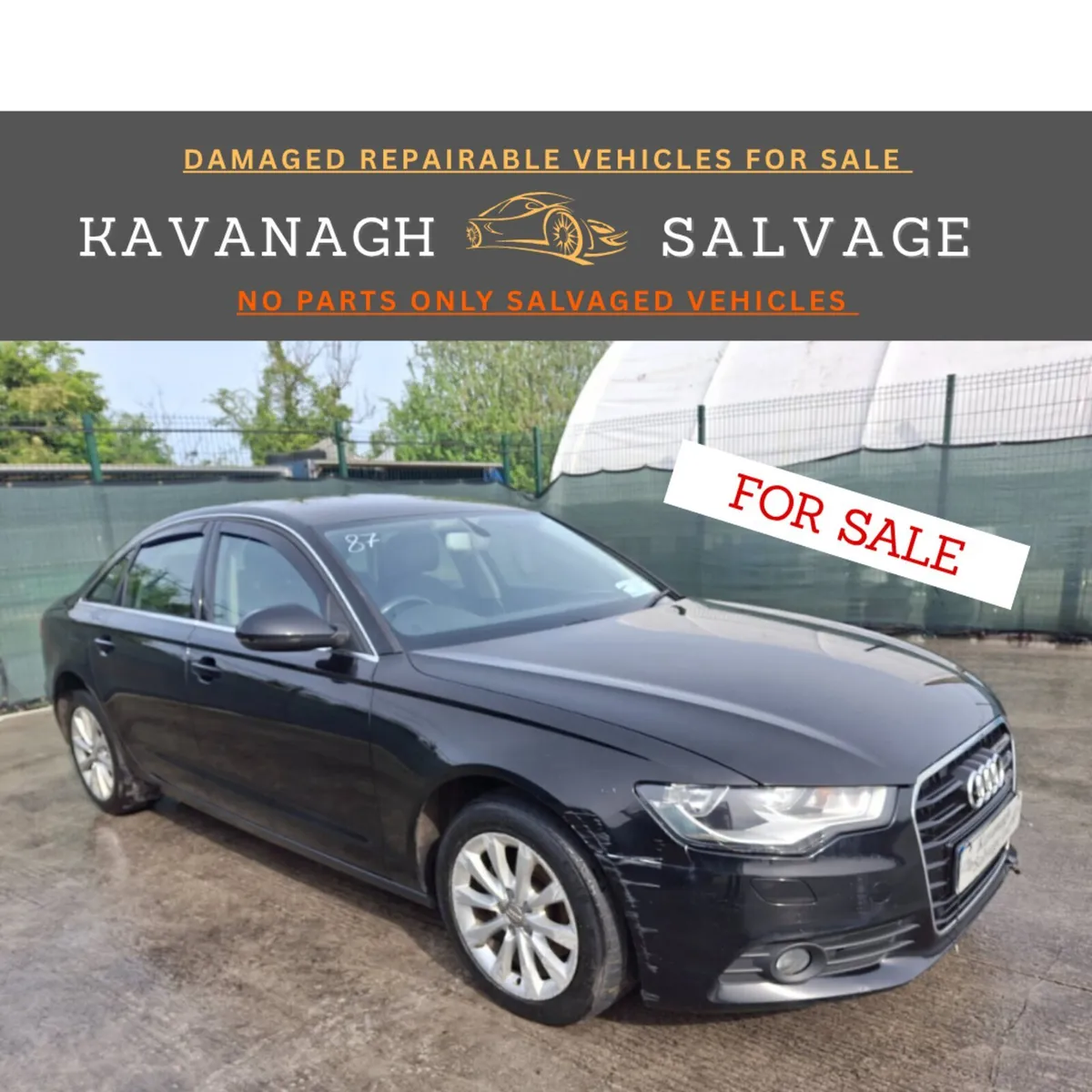 *2014 Audi A6  2.0 TDI Very Light Damage - Image 1