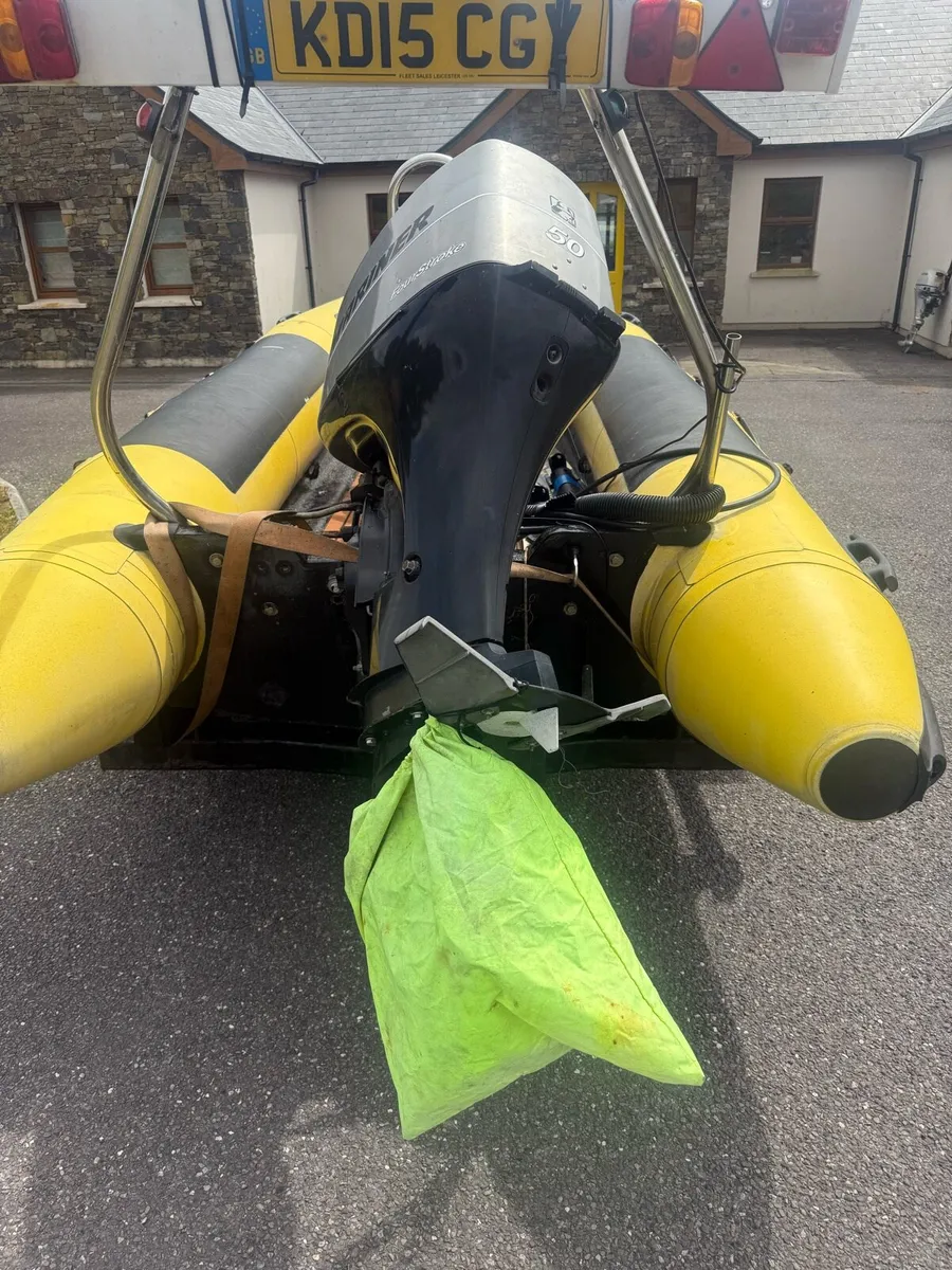 5m humber 60hp 4 stroke. 198 engine hours - Image 2