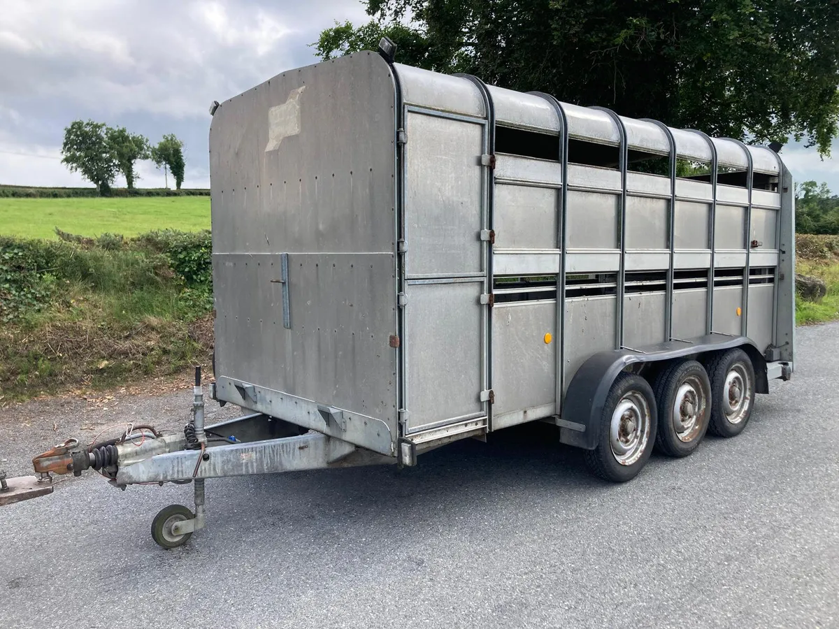 Trade Ifor Williams 14ft Cattle Trailer NO VAT - Image 1