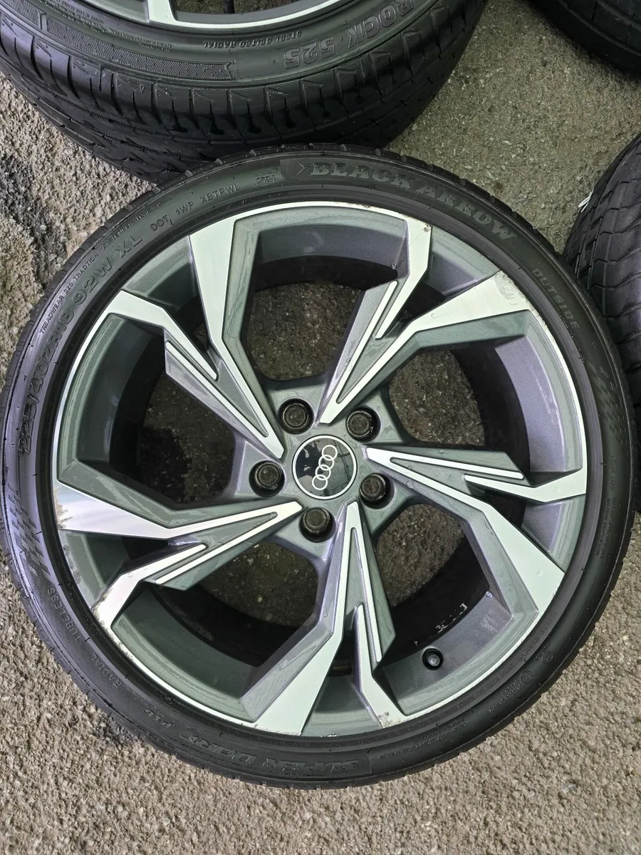 Original Audi A3 R18 Alloy Wheels - Image 3