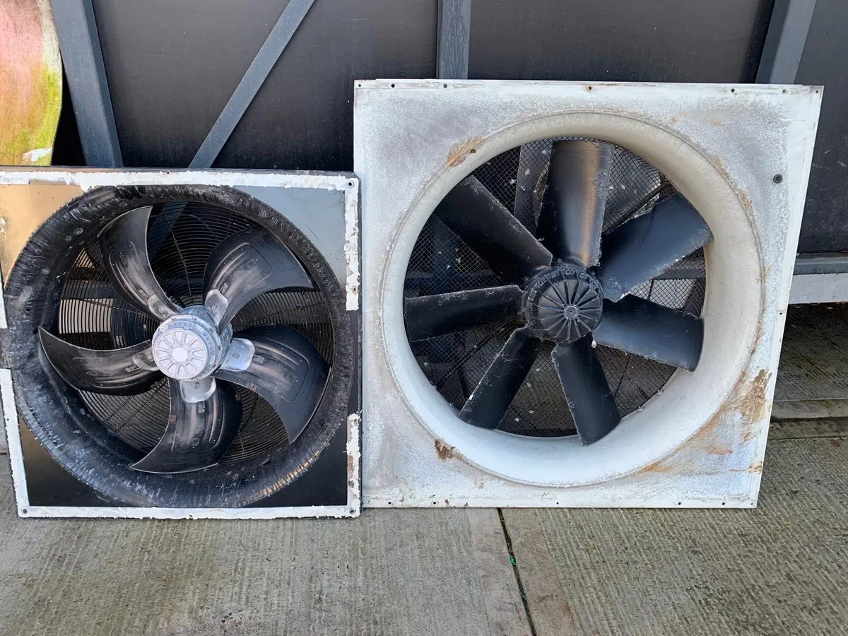Industrial fans 3 phase