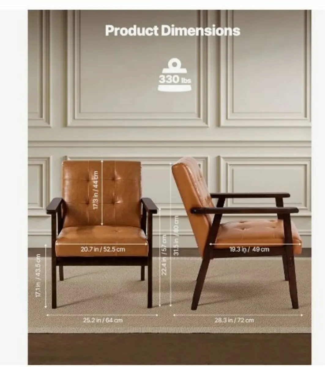 Mid-Century Modern Accent Chair - Image 3