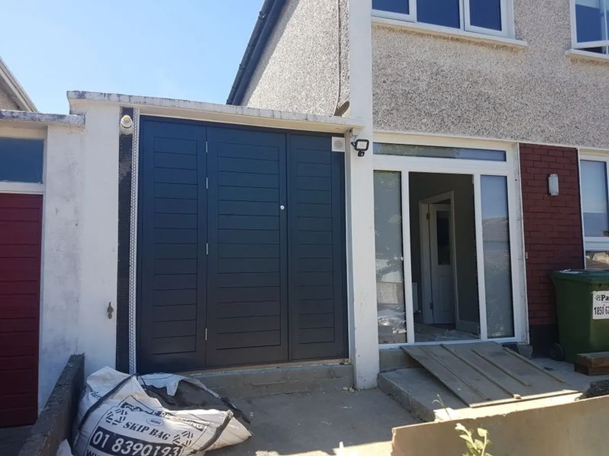 Handmade Garage Door (Antracite Grey) - Image 1