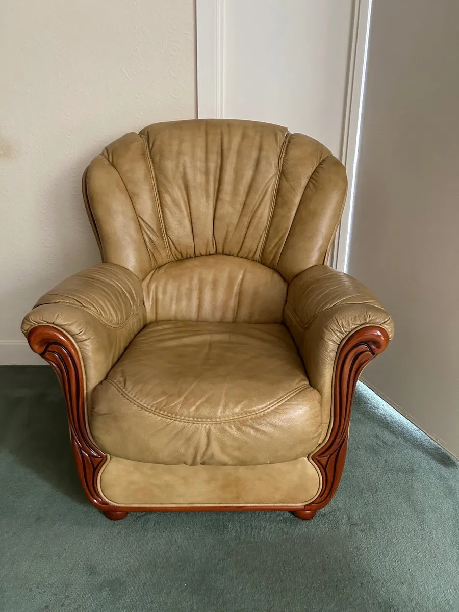 3+2+1+1  Leather Sofas - Image 2