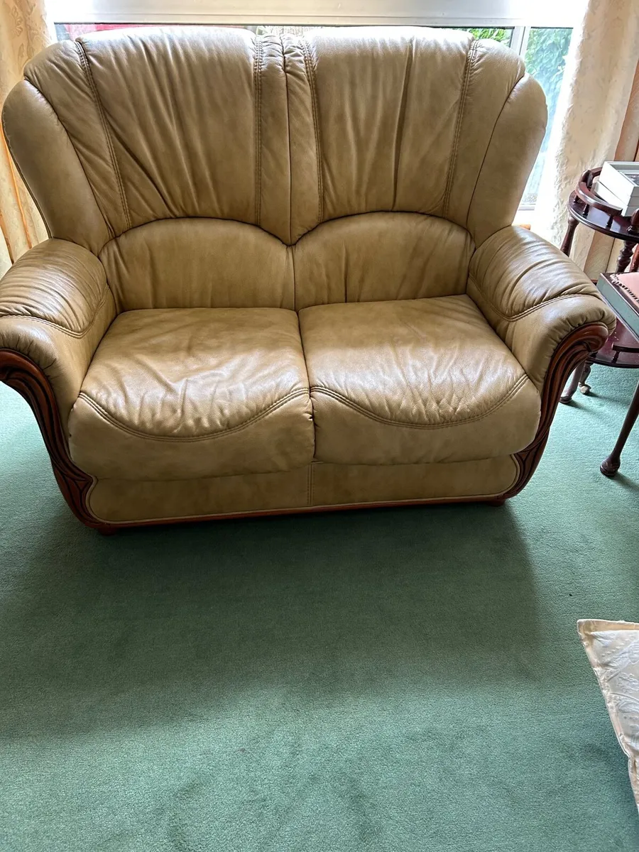 3+2+1+1  Leather Sofas - Image 4