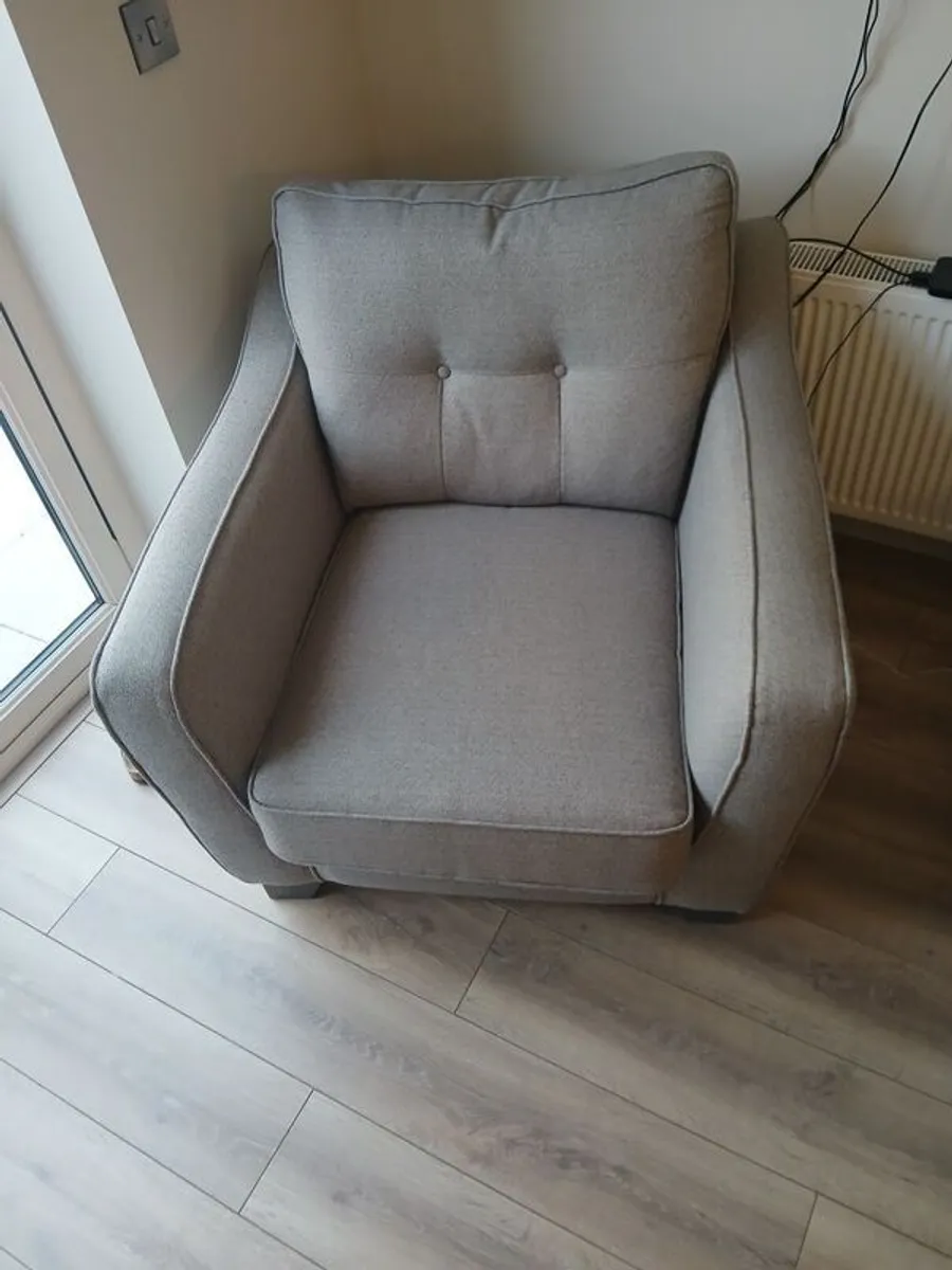 Couch, armchair and footrest - Image 3
