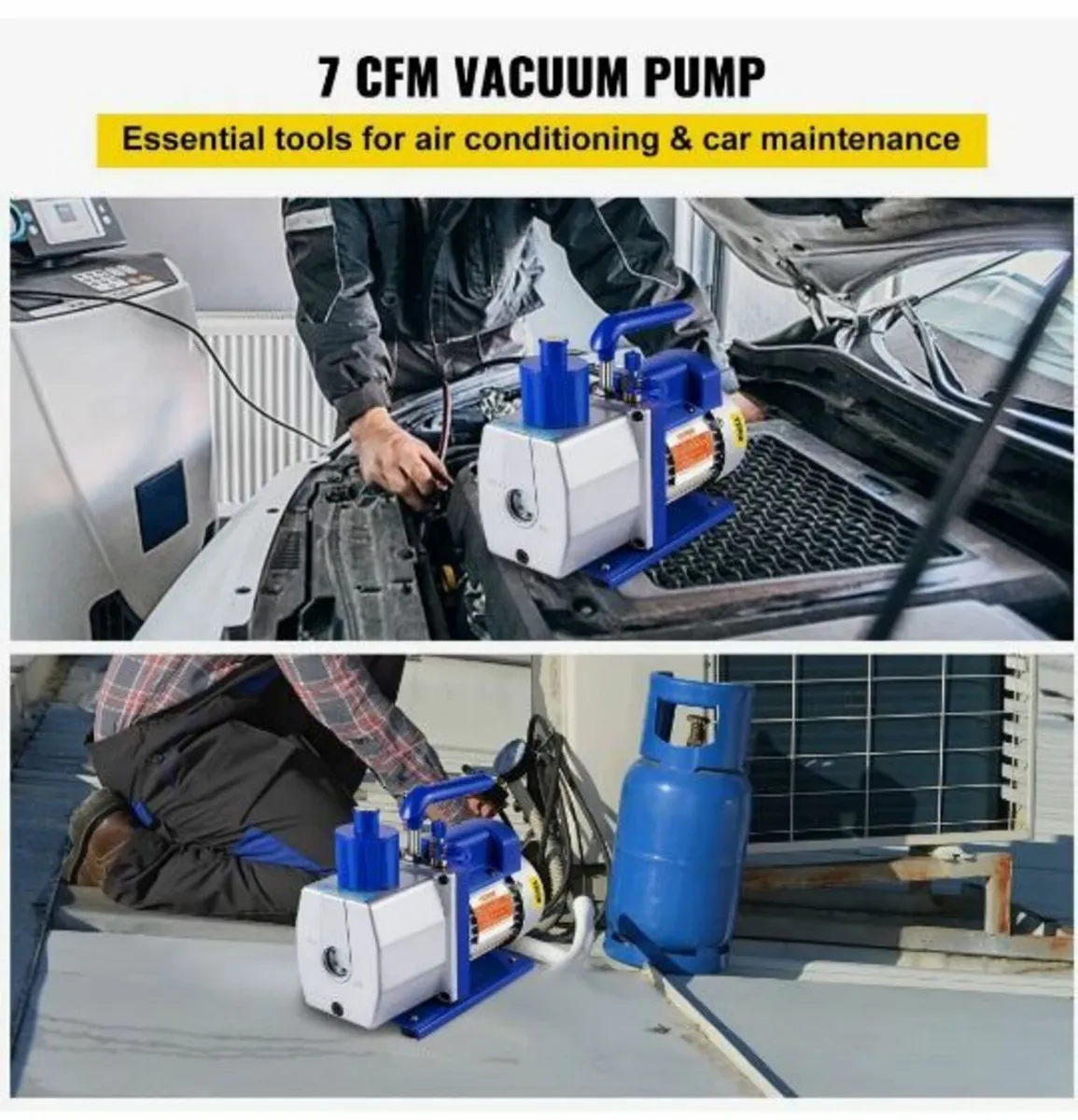 Single Stage Vacuum Pump Rotary Vane - Image 2
