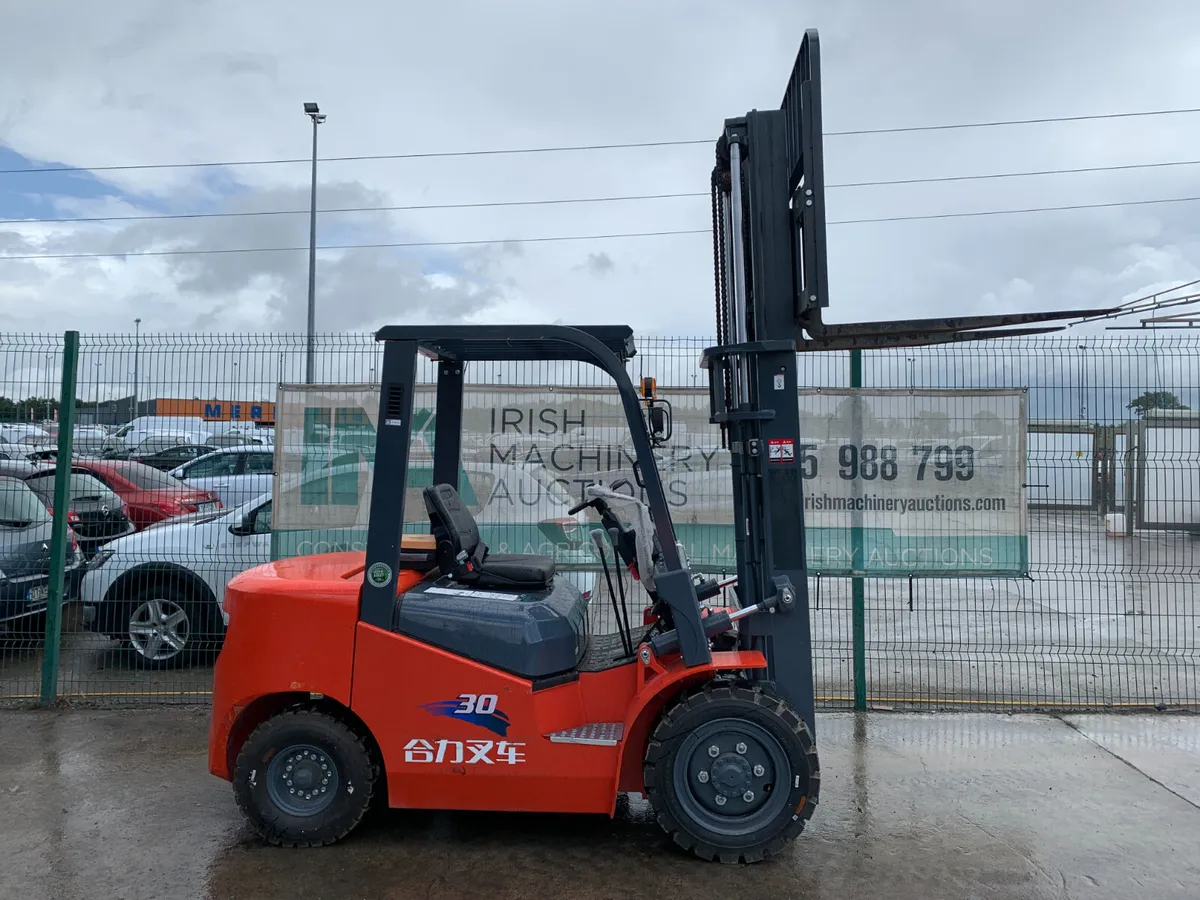 2025 HELI 3T DIESEL FORKLIFT FOR AUCTION - NAAS - Image 3