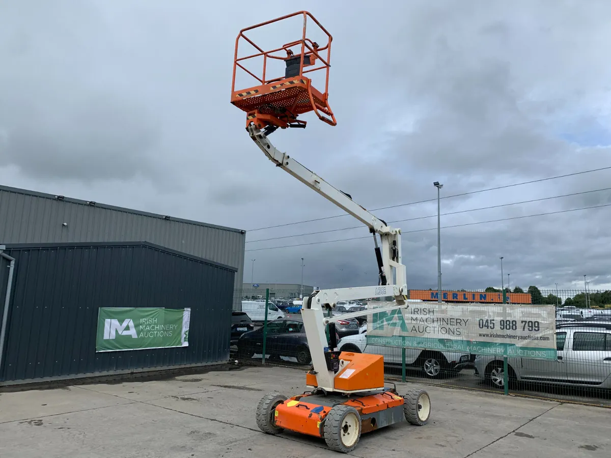 2019 SNORKEL A38E ELECTRIC BOOM LIFT FOR AUCTION - Image 1