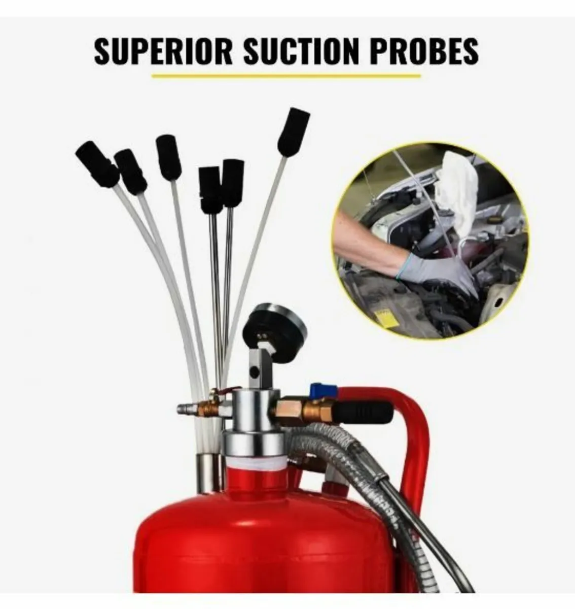 5 Gallon/22.7L Oil Extractor, Portable Air - Image 4