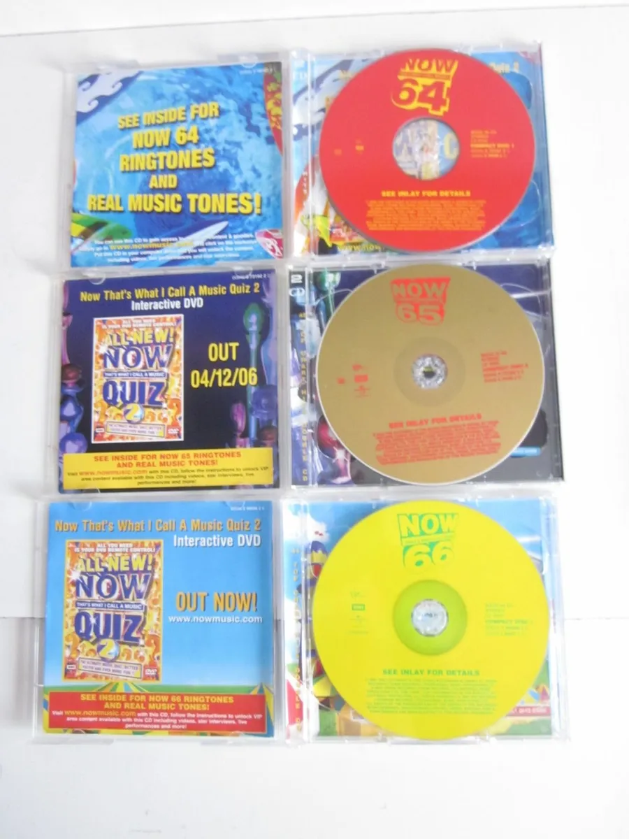 Now That'sWhat I CallMusic Vols.60 - 69 Double CDs - Image 3
