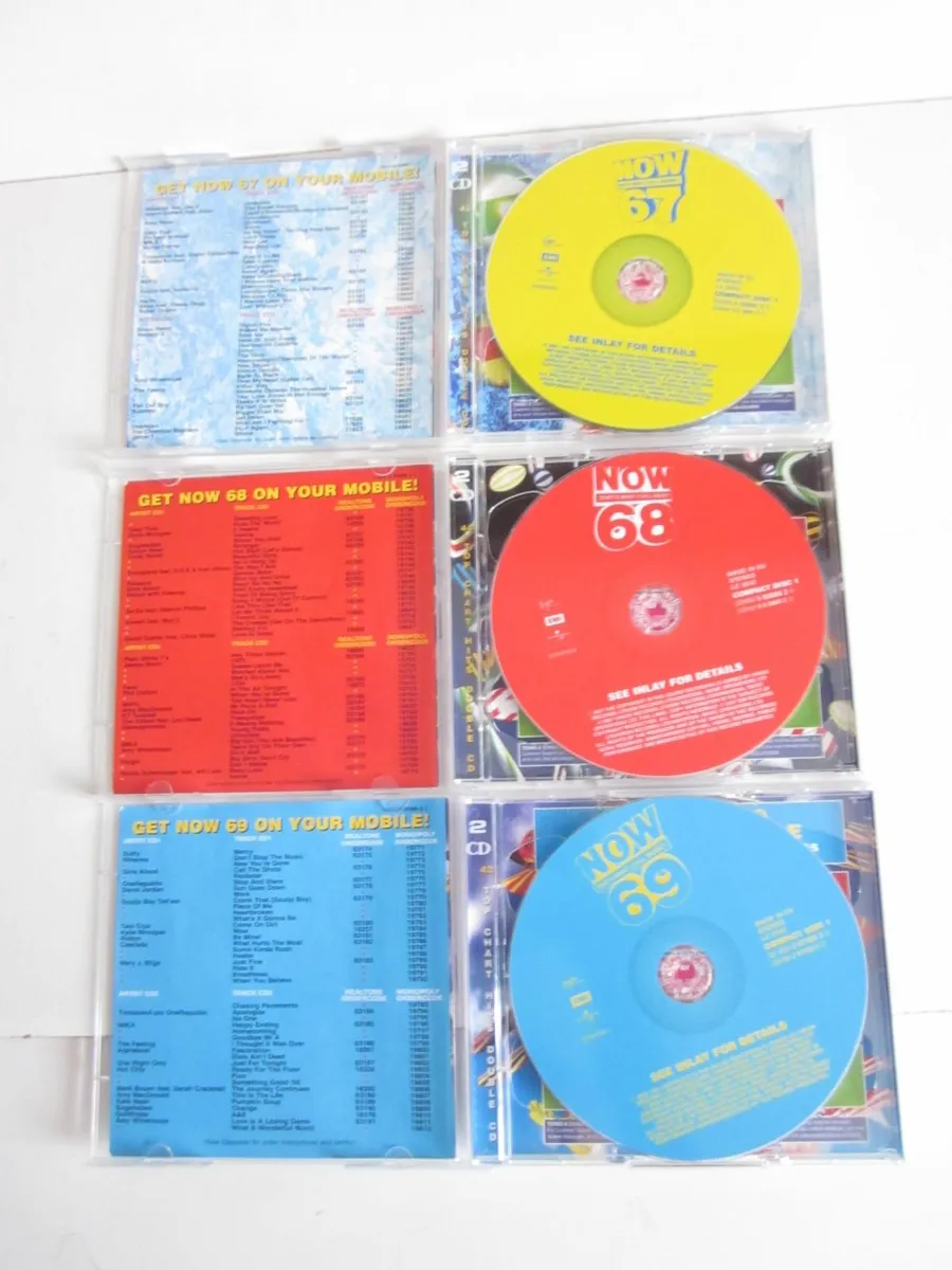 Now That'sWhat I CallMusic Vols.60 - 69 Double CDs - Image 4