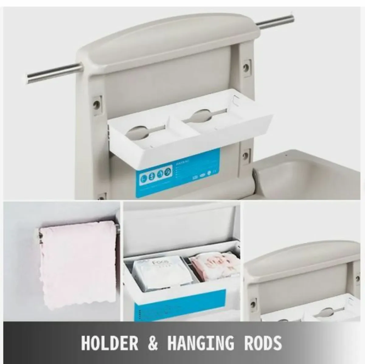 Horizontal Baby Changing Table Wall - Image 2